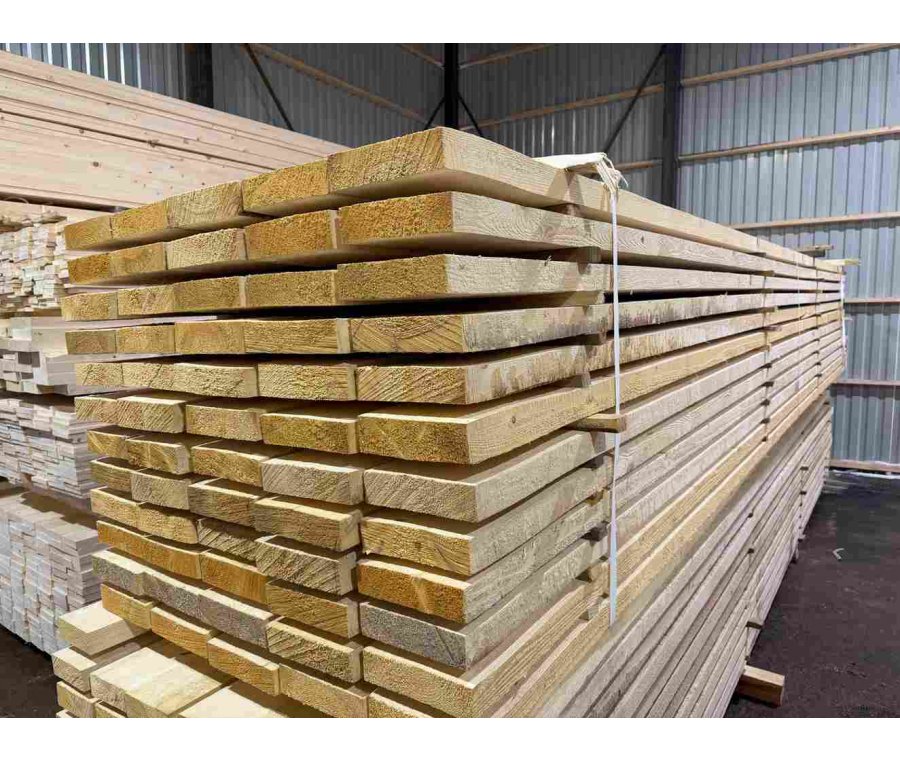 Доска обрезная 40х200х6000